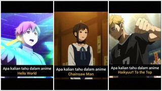 10 Hal Menarik Yang Saya Temukan Dalam Anime (Part 2)