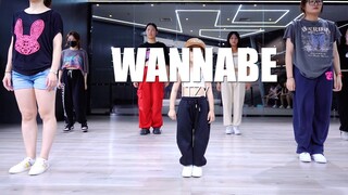 5 tuổi! Thử thách cô gái kpop nhỏ nhất trên Internet! ! #itzy #wannabe # Korean dance cover dance #k