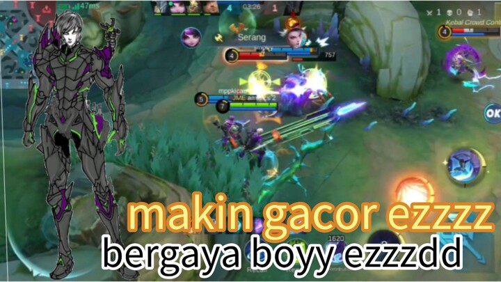 gusion Gacorr uhuyyy