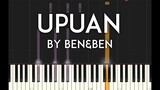 Upuan by Ben&Ben synthesia piano tutorial with free sheet music