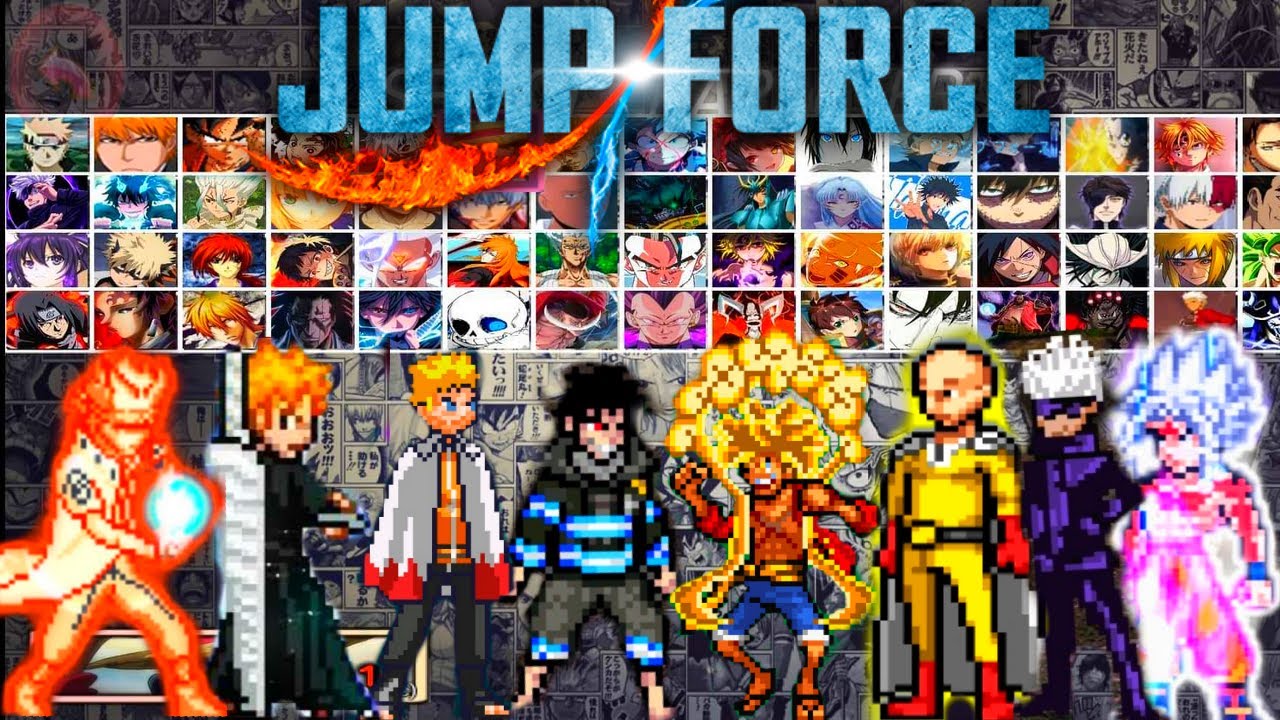 DOWNLOAD JUMP FORCE MUGEN ANDROID APK 2022 | OFFLINE TERBARU LANCAR DI RAM  2GB (800MB) - BiliBili