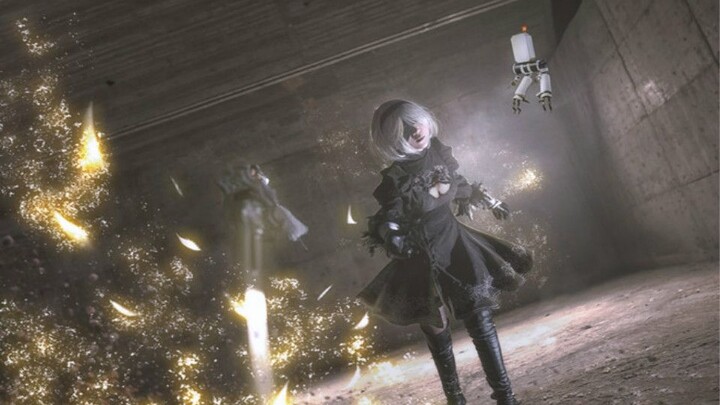 [cos photo] Conscience cos Neil Mechanical Era No. 2 B-type contracted handsome 2B lady with high re