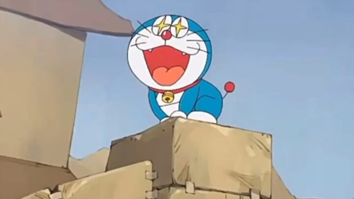 When Doraemon really turned into a cat
