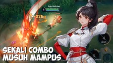 Pengguna Tombak Dengan Combo Skill Terbanyak!