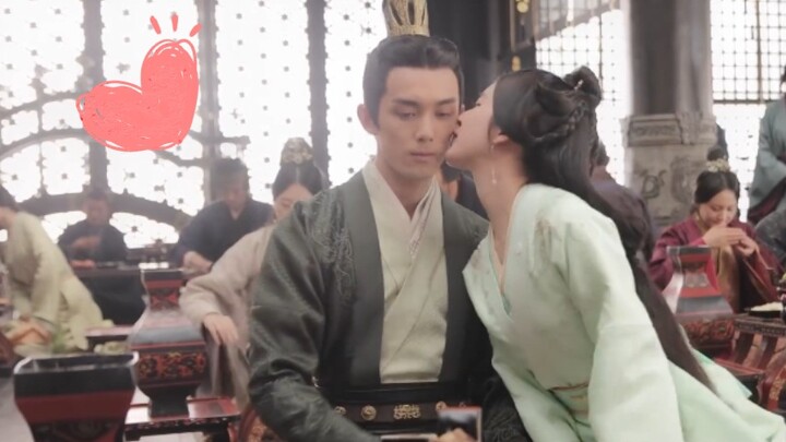 The sound of this kiss shocked me! As expected of you two! The third episode of Wu Luke's Sichuan lo