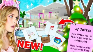 *NEW* Brookhaven CHRISTMAS UPDATE House And Props! (Roblox)