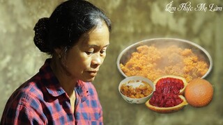 Xôi gấc truyền thống dẻo thơm hương vị quê nhà ( Momordica Sticky Rice ) I Ẩm Thực Mẹ Làm