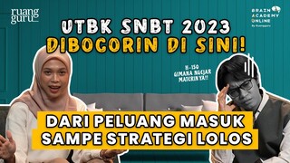 STRATEGI LOLOS SNBT 2023! Gak Harus Jago Mata Pelajaran SMA! Yang Penting Harus Tau ... | Kejar UTBK