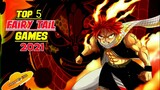 Top 5 Fairy Tail Games For Android 2021 | High Graphics Fairy Tail Games