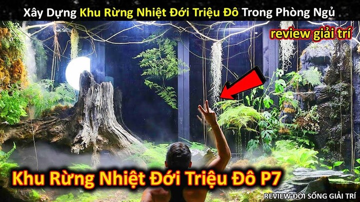 Xây Dựng Khu Rừng Nhiệt Đới Với Hệ Sinh Thái Tuyệt Vời Trong Phòng Ngủ P7 ||Review Giải Trí Đời Sống