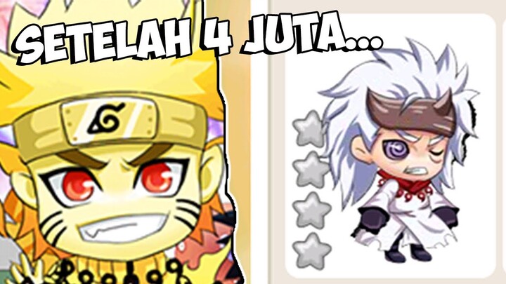 TOP UP 4 JUTA KALAU MASIH NGA DAPAT NINJA SS SIH GILA! Ninja Heroes