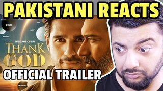 Thank God (Official Trailer REACTION) Ajay Devgn, Sidharth Malhotra, Rakul | Indra Kumar