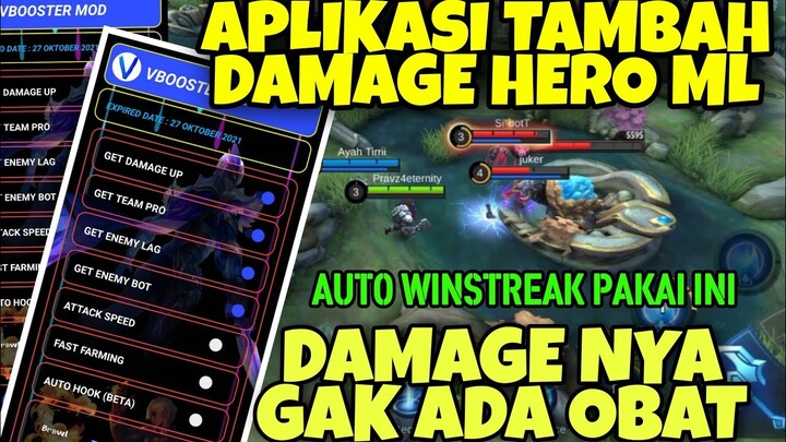 Auto BarBar‼️Apk Tambah damage hero Terbaru 2021||apk rank booster ml