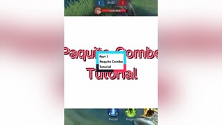 Eto na Hinihintay nyong Tutorial mlbbttofficial  mlbbcreatorcamp  mlbbcreator fypシ mlbb Paquito  tutoriales Mobilelegends