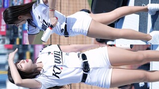 압도적 유니폼핏 김진아 치어리더 직캠 Kim Jina Cheerleader fancam 240323 |4K