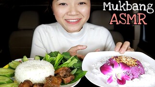 Mukbang ASMR Cơm ngon:cơm nếp,thịt kho*Meals in the car | Nasi enak |맛있는 밥먹방 |Thuong ASMR