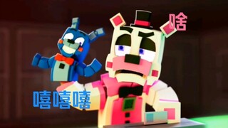 【FNAF/MC动画配音】当欢熊和邦邦来到Among us!