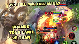 Tốp Mỡ | URANUS TỔNG LÃNH VỆ THẦN x ANGELA: 1 CÂN 4 ĐÍU MẤT MÁU, KO TỐN MANA?? | MLBB