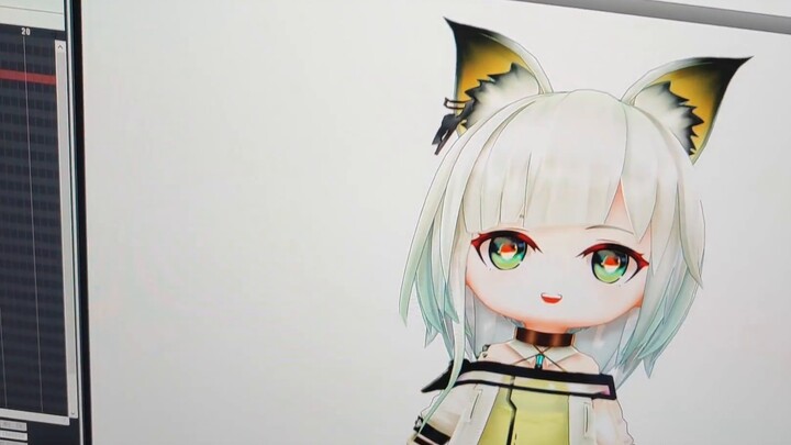 [Arknights MMD] Amplop merah untuk Kelsey kecil