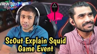 Scout Explain Squid game Event | Shreeman legend 🔥 | Scout Talk Squid Game