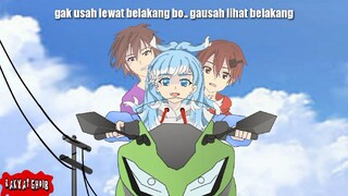 Kobo Manca kabur dari kejaran Pak Pol anime