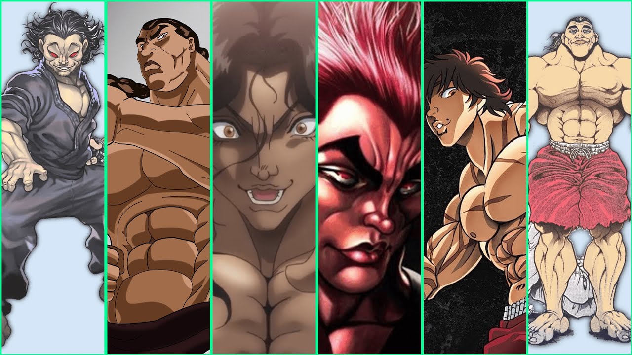 Most Brutal Baki Characters - BiliBili