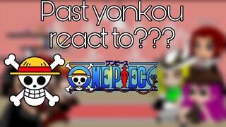 Past yonkou react to????||onepiece👒||gacha club||No repost