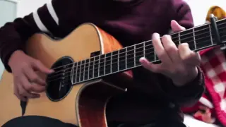 [Music]Guitar playing of <Jiu Jiu Ba Shi Yi>
