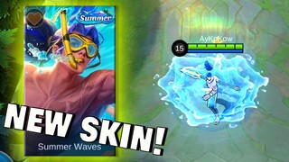 New Summer Skin Zilong Summer Waves - Mobile Legends: Bang Bang