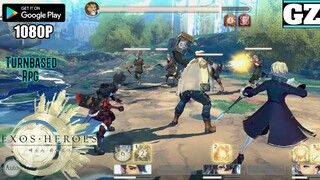 EXOS HEROES (KR) - CBT - Android Gameplay