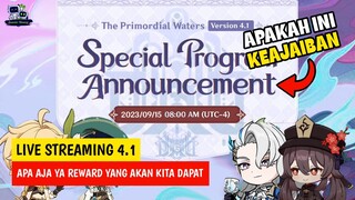 UPDATE BANNERS 4.1 & HADIAHNYA!!! LIVE STREAMING HADIR DI JUMAT INI - GENSHIN IMPACT.. (ENG SUB/DUB)