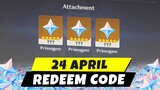 24 April New Redeem Code Genshin Impact 4.6