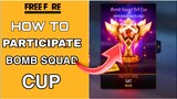 HOW TO REGISTER IN BOMB SQUAD 5V5 CUP TOURNAMENT||FREE FIRE NEW TOURNAMENT KAISE KHELE