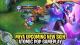 Miya Upcoming New Skin Atomic Pop Gameplay | Mobile Legends: Bang Bang