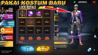 UJI COBA KOSTUM BARU!! DI CLASH SQUAD RANKED AUTO BOOYAH!!