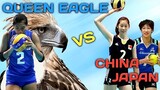 ALYSSA VALDEZ VS CHINA & JAPAN | VOLLEYBALL