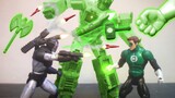 Green Lantern vs War Machine (STOP MOTION)