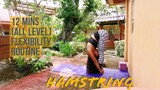 12mins Hamstring Flexibility Routine FOLLOW ALONG (FOR ANY LEVEL)