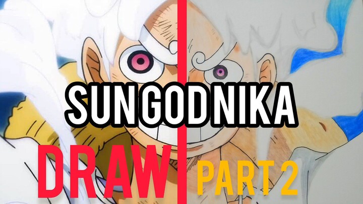 Drawing Luffy Gear 5 | Part 2