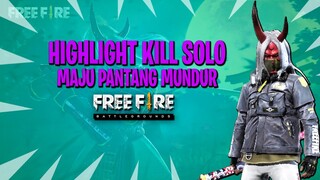 HIGHLIGHT KILL SOLO SHOTGUN & AWM BUDI01 GAMING! FREE FIRE INDONESIA