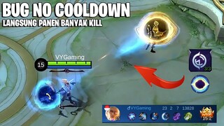 BURUAN DI COBA SEBELUM DI FIX! BUG NO COOLDOWN ULTIMATE NATAN - MUSUH AUTO BINGUNG! MOBILE LEGENDS