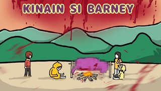 MGA MANLALAKBAY NA KUMAIN KAY BARNEY 😱 | PINOY ANIMATION