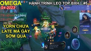 Hành trình cày top OMEGA tập 5: Ép cho ad bạn khỏi late luôn