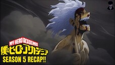 My Hero Academia Season 5 Recap : The Evolution of Heroes and Villains