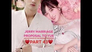 JerryYan Marriage Proposal to ShenYue | HOKAGE MOVES OF THE ORIGINAL DAOMINGSI (part 43)💍