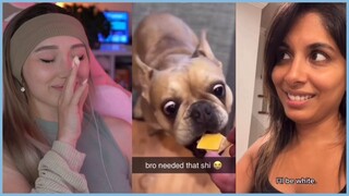 Try Not To Laugh CHALLENGE - Funny TikToks REACTION!!!