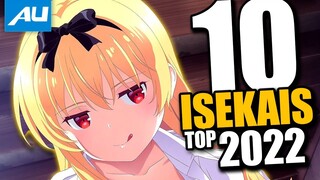 Top 10 ANIMES ISEKAIS estão CHEGANDO em 2022 - Ntop