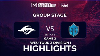 Game 2: Team Secret vs Entity Gaming (Nisha vs Stormstormer | BO3) DPC WEU 2022 Tour 3: Division I