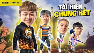 Tái hiện lại trận chung kết bùng nổ trong đấu rank của các tuyển thủ | HEAVY Free Fire