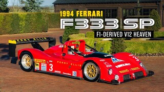 1994 Ferrari F333 SP Start Up – F1-derived V12 Heaven